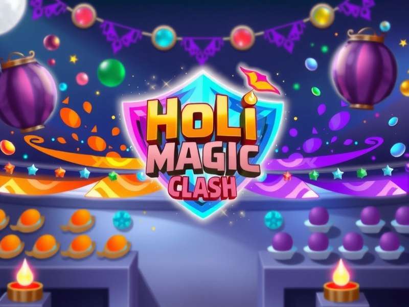 Holi Magic Clash Gameplay